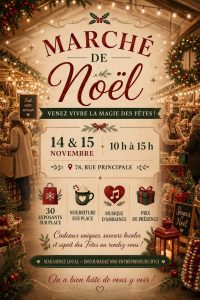 Affiche : Marché de Noël