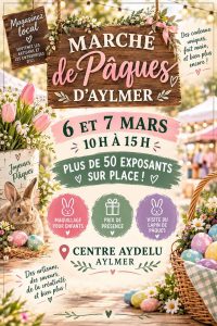 Affiche : Marché de Pâques